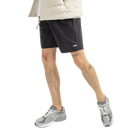 Rains Woven Shorts svart, Herr Chinos Shorts, Herr, Storlek: M