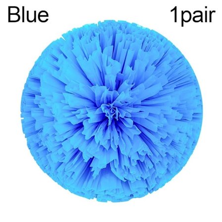 1 par Cheerleader pomponer Cheerleading Cheer Ball BLÅ