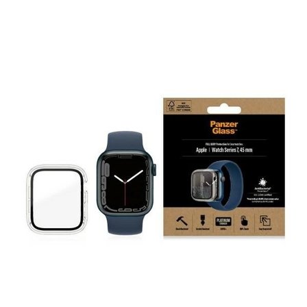 PanzerGlass Full Body-etui til Apple Watch 7 / 8 45 mm - gennemsigtig