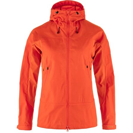 Fjällräven Abisko Lite Trekking Jacket M - female - Flame Orange - Trekking Jackets