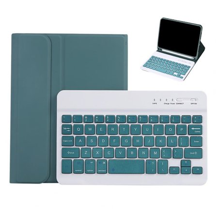 For Ipad Air4 10.9" Bluetooth tastaturdeksel mørkegrønn
