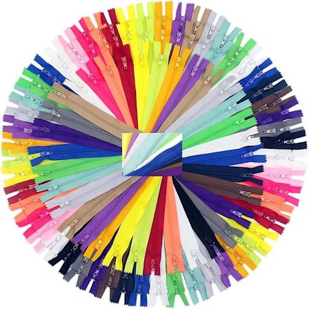 60 st 9 tum, 14 tum och 18 tum Blandade dragkedjor Bulk Nylon Spiral Dragkedjor För Sömnadshantverk, 20 Färger (sorterade storlekar)