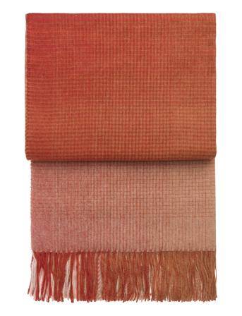 Horizon Throw Home Textiles Cushions & Blankets Blankets & Throws Orange Elvang