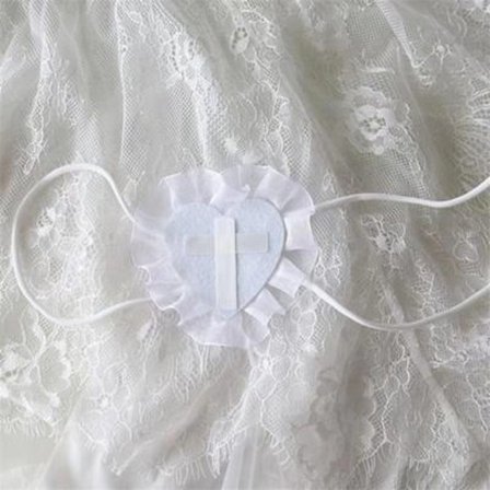 Ögonrekvisita One Eye Patches VIT