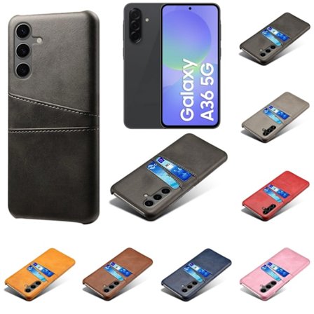 Korttikotelo Samsung Galaxy A36 kuori puhelinkotelo aukko laturi -