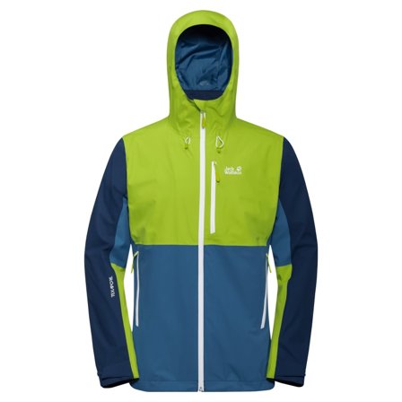 Jack Wolfskin Men's Eagle Peak Jacket (Spring 2021) Men shell jackets Blue L