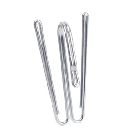 Kirsch 2-fingerkrok, hög fattning, 10 st Gardiner Grå ONESIZE