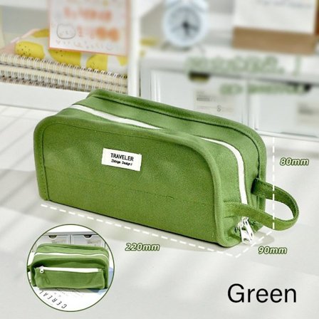 Pen Bag Penalhus GRØN