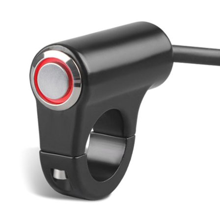 Vattentät motorcykel 7/8" 22mm Styre Strålkastare Dimspot Light ON OFF Switch