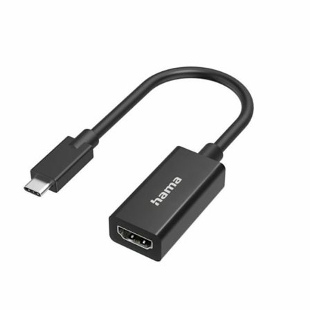 USB-C till HDMI-adapter - Hama - 00300087 - 4K - Svart - Kompatibel med Thunderbolt-3
