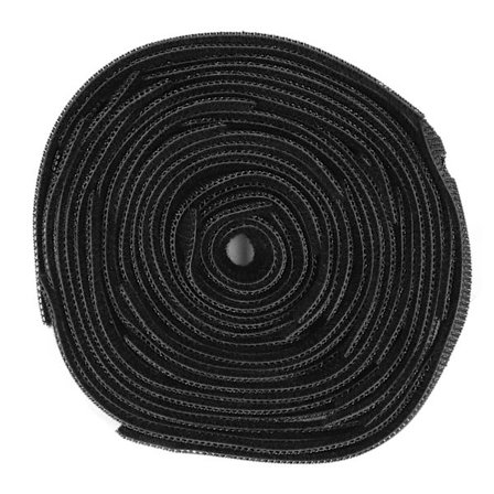 25 kpl Säädettävät koukku- ja silmukkakaapelisiteet kodin toimiston johdonhallintaan 15 cm