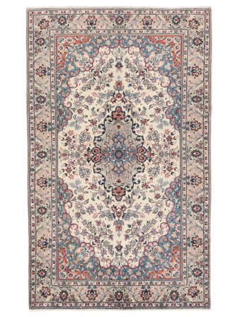Medallion Small Keshan Rug 149X242 Wool