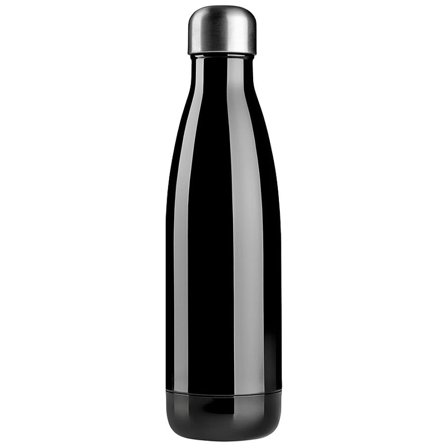 JobOut Vandflaske Aqua Black 500 ml, Sport & Velvære, Drikkedunke & Shakers, Drikkedunke