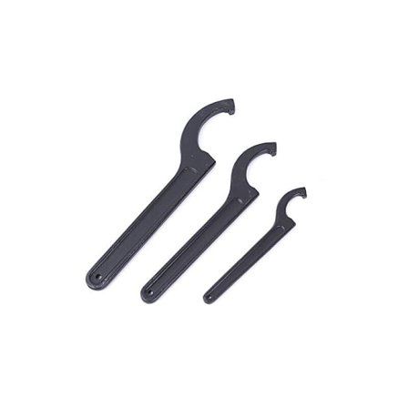 1x Justerbar haknyckel 85-105mm, haknycklar, universal skiftnyckel, för att fixera eller ta bort runda muttrar och vattenmätarlock på verktygsmaskiner