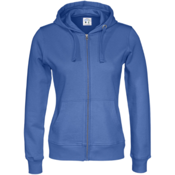 Huvtröja Zip Dam Cottover