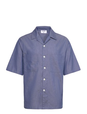 Filippa K Short Sleeve Resort Shirt - Blue - 54