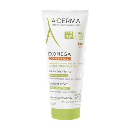 A-Derma Exomega Control Cream fuktighetskrem 200 ml