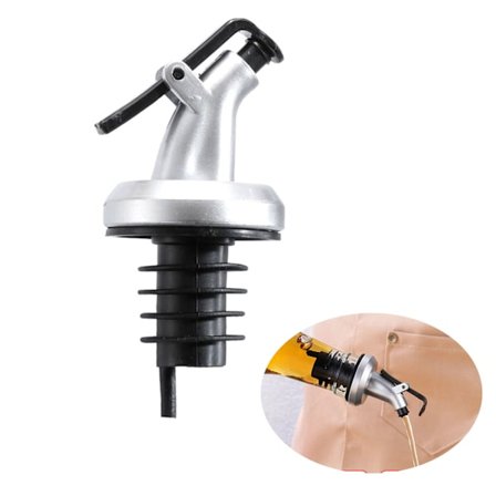 Hällpip - Hällpip - Olivoljedispenser - kork - Plast - 1 st - silver