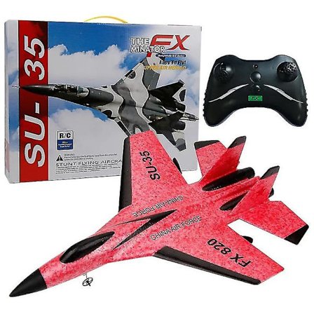 RC Flymodell Su-35 Fly 2.4g Fjernstyrt Jagerfly FX-820 Glider Fly EPP Skumleker RC Fly For Voksne Barn Gaver [DmS]