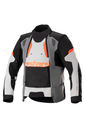 Motocyklová Bunda Alpinestars Halo Drystar Tmavá Šedá/Ice Grey/Černá M