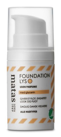 3 for 2 - Matas Striber Foundation til Alle Hudtyper Uden Parfume Lys, Makeup, Ansigt, Foundation