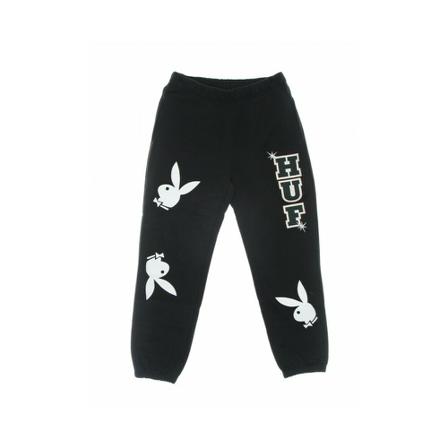 Huf, Sweatpants Zwart, Heren, Maat:M