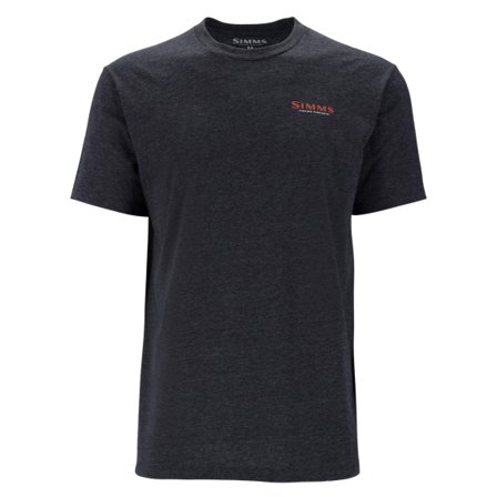Simms Let It Fly T-Shirt Charcoal Heather - XL