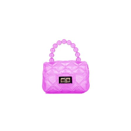 Mini Jelly Väska Barn Liten Crossbody Väska Guldkedja för Flickor Barn[D]