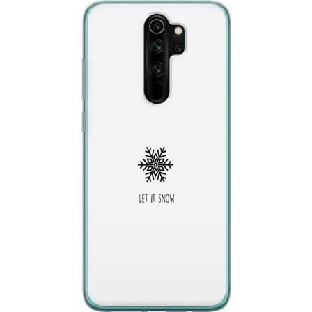 Xiaomi Redmi Note 8 Pro Gjennomsiktig deksel La det snø