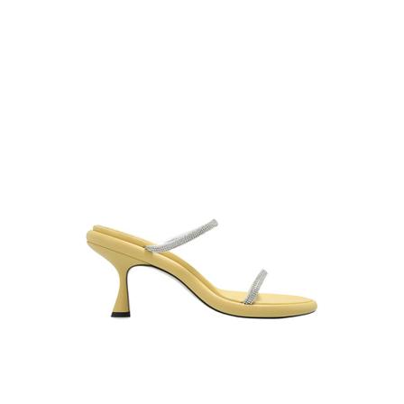 Wandler, June mules Geel, Dames, Maat:36 EU,leer