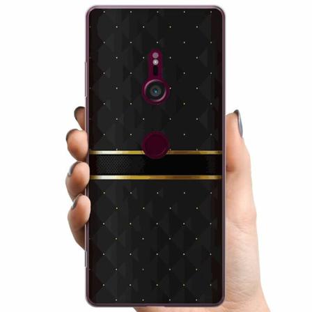 Sony Xperia Xz3 Tpu Mobilskal Golden Stripes