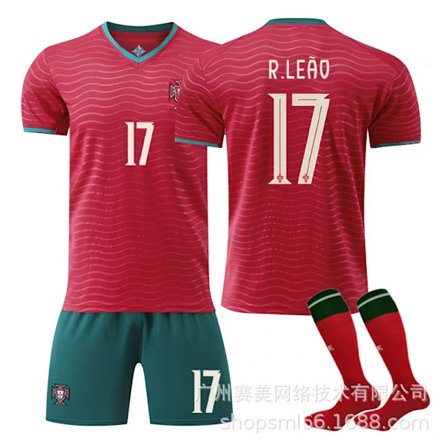 25-26 Portugal specialutgåva tröja set (med strumpor) NO.17 R.LEAO 26#