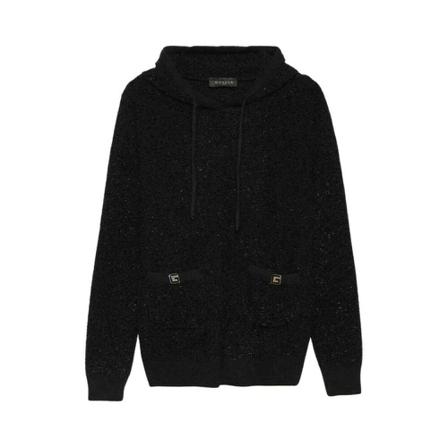 Gaëlle Paris Hoodies Sort, Dame