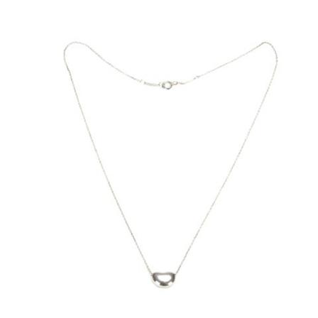 Tiffany & Co. Pre-owned Pre-owned Silver halsband grå, Dam Vintage Smycken, Dam, Storlek: ONE SIZE
