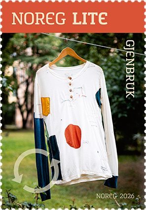 Norge - Genbrug - Postfrisk frimærke