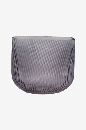 Eightmood - Lysestage Bliss lille - Grå - Lysestager & lanterner - Fra Homeroom