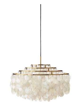 Fun 10Dm Pendant Home Lighting Lamps Ceiling Lamps Pendant Lamps Hvit Verpan