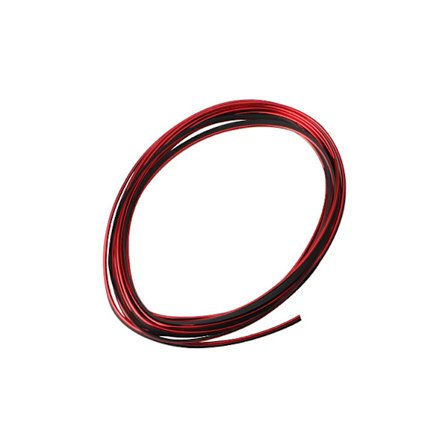 Punainen auton sisustuskoristelista erikoismuokattu