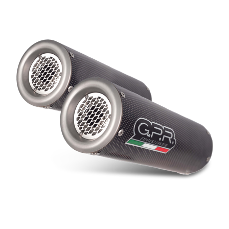 G.P.R. M3 Poppy Mellanrör - Suzuki SV 650 S 1999-2002