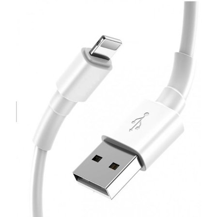 SiGN Lightning Kabel iPhone & iPad 5V, 2.1A, 1m - Vit