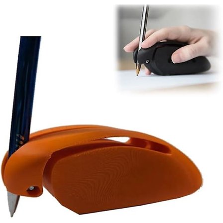 Hjælpemiddel til Skrivning og Tegning, Skrivehjælpemiddel Penholder til Parkinsonpatienter, Ergonomiske Blyantsgribere