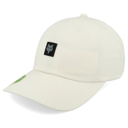 Fox - Bílá unconstructed Kšiltovka - Level Up Vintage White Dad Cap @ Hatstore