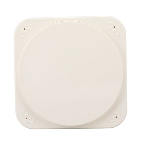 Roterende dessertdisplaybord 8 tommer automatisk roterende cupcake-standmaskine til bryllup fødselsdag med musik