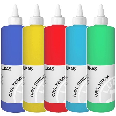 Lukas Akrylfärg Cryl Terzia 500 ml Cadm. Red Dp 4874