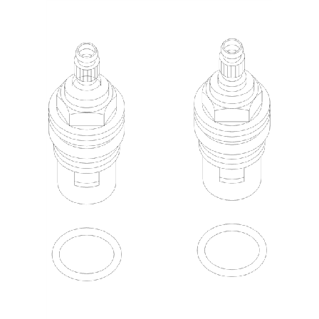 Damixa 2392400 Keramikinsats Venus, Badrum