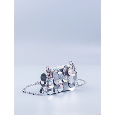 Bag 2023 New Network Red Same Style Women's Bag Mobile Phone Bag Chain Shiny Slice Bling One Shoulder Crossbody Bag Small Bag