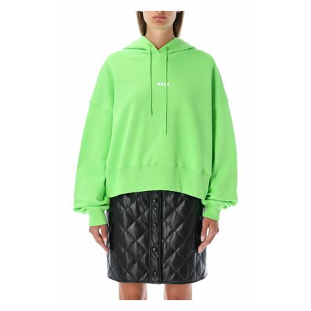 Msgm Hoodie 3341Mdm509227799 Grøn, Dame
