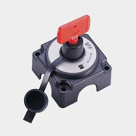 Huvudströmbrytare med lös nyckel, 250 Amp