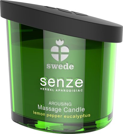 Swede Massage Candle Lemon Pepper Eucalyptus 50 ml, Sport & Velvære, Massage, Massagelys