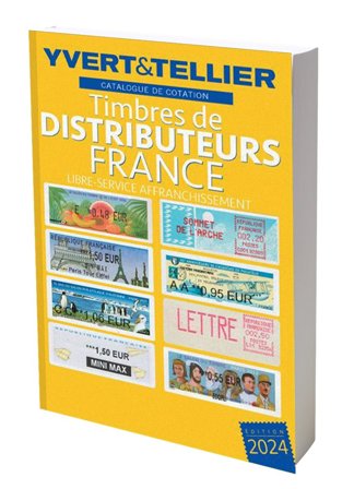 Yvert & Tellier - Frankrig automatmærker 2024 - Frimærkekatalog